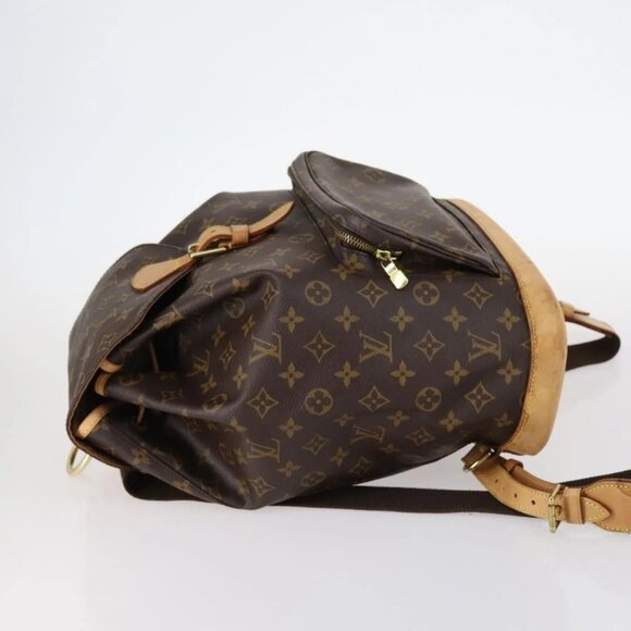 LOUIS VUITTON Monogram Montsouris GM Backpack M51135 LV Auth BA6427 - Picture 6 of 16